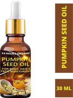 24 Hours Organic Pumpkin Seed Oil for Body, Hair & Face Moisturizer Face Wash