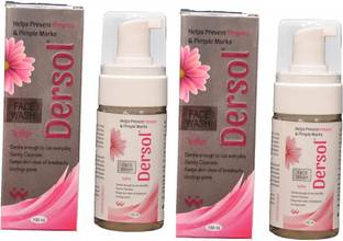 Dersol face wash pack of 2 Face Wash