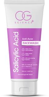OG BEAUTY Science Salicylic  Deep Cleansing Formula for Clear, Acne-Free Skin, Gentle on Sensitive Skin Types Face Wash
