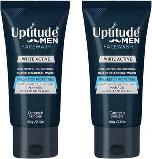 DOOMSDAY UPTI+TUDE MEN FACEWASH FOR DEEP CLEASING ANTI SPOT & OIL CONTROL SKIN PACK OF 60g x 2 Face Wash