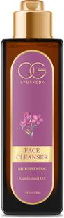 OG BEAUTY AYURVEDA Brightening Kumkumadi Oil Face Cleanser, Soothes & Lightens Complexion Face Wash