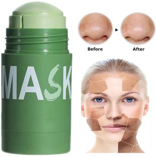 YAWI Green Tea Herbal Cleansing Mask Stick for Face For Blackheads, Whiteheads