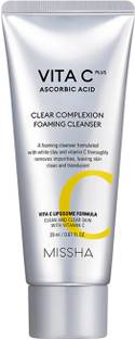 Missha VITA C PLUS CLEAR COMPLEXION FOAMING CLEANSER Face Wash