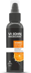 VI-JOHN Master Stroke Vitamin C with Berry Extract  Fights Acne & Pimple, Skin Brightening Face Wash