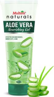 Multani Natural Aloe Vera Face Gel | Anti- Acne & Pimple | Control Wrinkles -