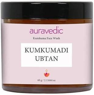 AURAVEDIC Kumkumadi Ubtan Face wash Kumkumadi Tailam Ubtan Face Pack Wash 60gm Face Wash
