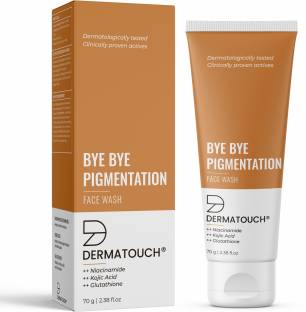 Dermatouch Bye Bye Pigmentation  Niacinamide, Kojic Acid, & Glutathione Face Wash