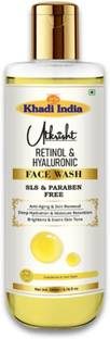 Utkrisht Khadi Retinol & Hyaluronic  for Anti Aging, Fine Lines & Wrinkles Face Wash