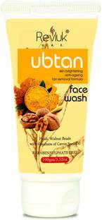 revluk Ubtan face wash With Turmeric & Saffron For Oily Skin & All Skin Type Face Wash