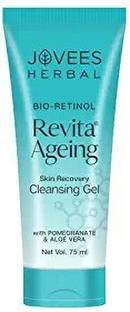 Jovees Herbal Revita Ageing Skin Recovery Cleansing Gel - 75 ml Face Wash