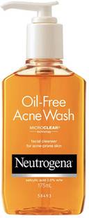 NEUTROGENA Oil-free Acne Wash Facial Cleanser Face Wash