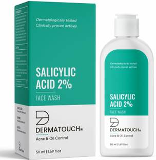 Dermatouch Salicylic Acid 2%  | For Acne & Oil Control |Suitable to All Skin Types Face Wash