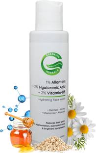Greenviv 1% Allantoin + 2% Hyaluronic Acid + 2% Vitamin B5 Hydration Boosting  Face Wash