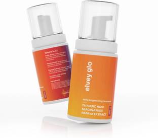 Elvey Essentials 1% Kojic Acid With Niacinamide & Papaya Extract For Brightening, Dark Spots & Pigmentation Face Wash