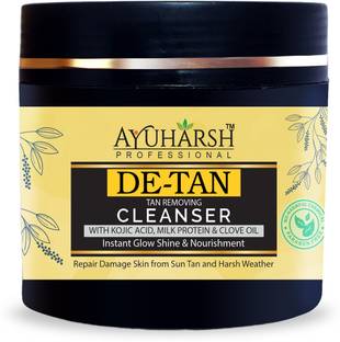 Ayuharsh De Tan Face Cleanser Tan Removal for Glowing Skin D Tan  Men and Women Face Wash