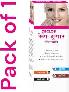 DECLOS roop shringar skin brightening face cleansing and remove tanning face wash Face Wash