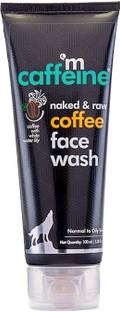 mCaffeine Coffee Face Cleanser for Glowing Skin, Dirt Removal, Reduce Acne, D TAN Face Wash