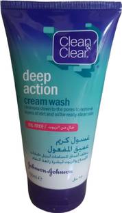 Clean & Clear Deep Action Cream Wash 150 mL Face Wash