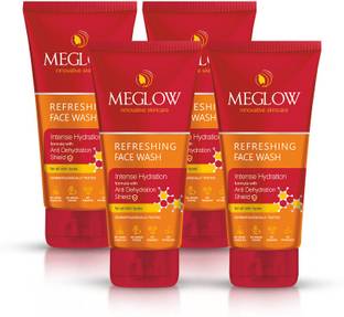 meglow Refreshing Facewash Men & Women for Deep Cleansing & Hydration | All Skin Types Face Wash