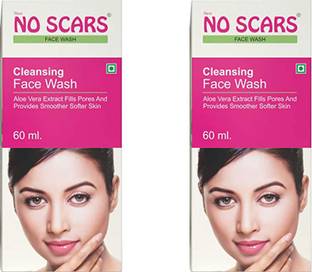 NO SCARS ANTI ACNE FACE WASH GEL 60 ML PACK OF 2 Face Wash