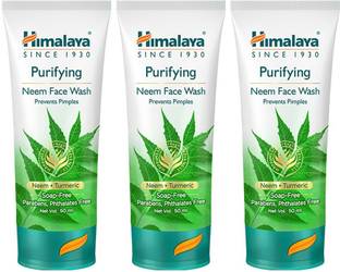 HIMALAYA purifying neem face wash 50ml (Pack Of 3) | Face Wash
