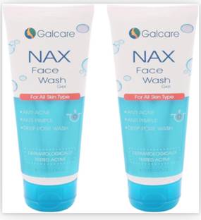 Nax Anti Acne & Pimple Facewash .pack of 2 Face Wash