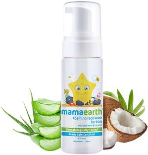 Mamaearth Foaming  For Kids With Aloe Vera & Coconut For Gentle Cleansing- 150 ml Face Wash