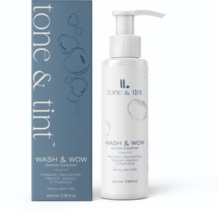 Tone & Tint Wash & Wow Gentle Cleanser 100ml Face Wash