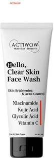ACTIWOW Hello  Deep Cleansing Foam for Acne Skin Face Wash