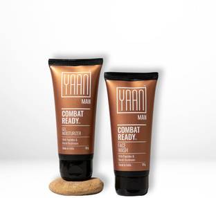 YAAN MAN The Hydration Hub Combo Contains  Gel Moisturizer For Men Skincare for Men Face Wash