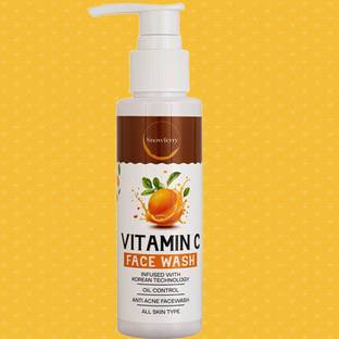 Snow ferry Deep Cleansing Vitamin C  for Acne Prone and Oily Skin Brightens and Controls Excess Oil Face Wash