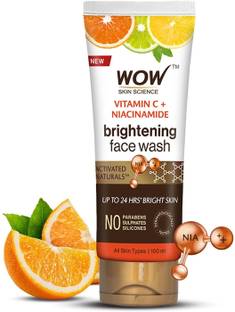 WOW SKIN SCIENCE Vitamin C & Niacinamide | For Brighter Glow | For All Skin Types Face Wash