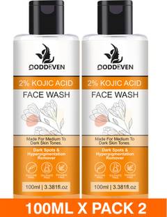 ODDEVEN 2% Kojic Acid Skin Perfecting – Immediate Fairness & Dark Spot Treatment  Face Wash