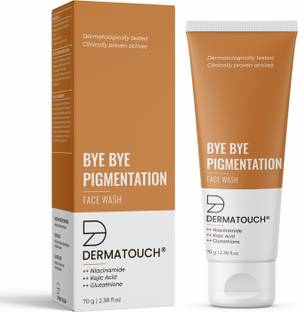 Dermatouch Bye Bye Pigmentation  Niacinamide, Kojic Acid, & Glutathione Face Wash