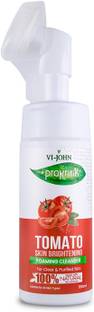 VI-JOHN PRAKRITIK Tomato Skin Brightening Foaming  For Detans,100% Natural Bio Actives - 150ml Face Wash