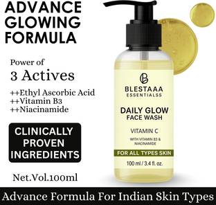 blestaaa essentialss Vitamin C Brightening Skin |All Skin Types | Anti Acne Prone  Face Wash