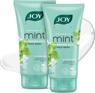 Joy Revivify Organic Refreshing Cool Mint  Face Wash