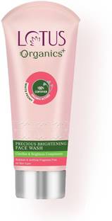 Lotus Organics+ Precious Brightening  | For Clear & Brightening | All Skin Types Face Wash