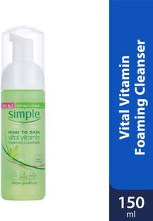 Simple Kind To Skin Vital Vitamin Foaming Cleanser 150 ml Face Wash