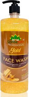 Crystal Care Gold  500ml | Deep Cleansing, Oil Control, Tan Removal, Acne Prevention  for Bright & Glowing Skin | Vitamin C Enriched | Paraben-Free, Sulfate-Free | Suitable for All Skin Types Face Wash