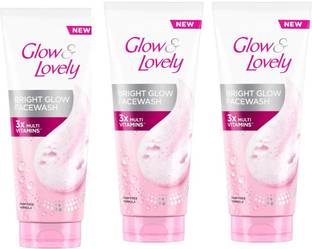 Glow & Lovely GLOW FACEWASH 50 Grm * 3 Unit Face Wash