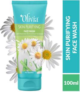 Olivia Skin Purifying  with Chamomile Aloe Vera and Green Tea Extracts Face Wash
