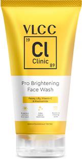 VLCC Clinic Pro Brightening Face wash | Vit C, Niacinamide, Peony & Lily Face Wash