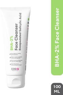 Cos-IQ Salicylic Acid 2% Face Cleanser BHA Sebum Reduction, Pore Decongestion  Face Wash