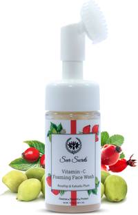 Seer Secrets Rosehip Vitamin C Foaming  for Brighten Skin | Remove Dead Skin | Clean Pores Face Wash