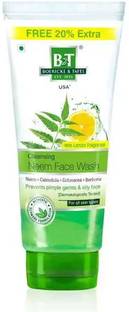 Boericke & Tafel B&T Cleansing Neem Facewash - Prevents Pimple Germs & Oily Face (Pack of 4) Face Wash