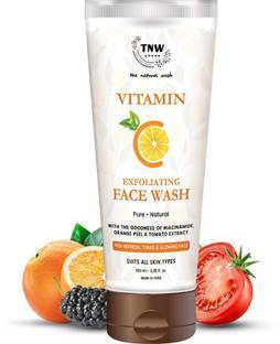 TNW - The Natural Wash Vitamin C Exfoliating  For Glowing Skin | Pure & Natural Face Wash