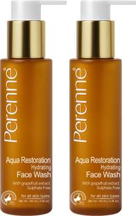 Perenne Pack of 2 Sulphate Free Hydrating Fash Wash Face Wash