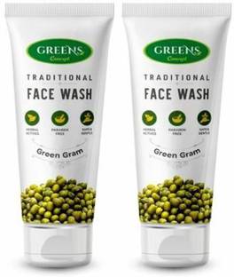 GREENS CONCEPT Traditional Green Gram  Face Wash