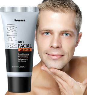 Sonavi Smooth Men’s  | Regular Men’s Cleanser & No Sticky Feel Face Wash